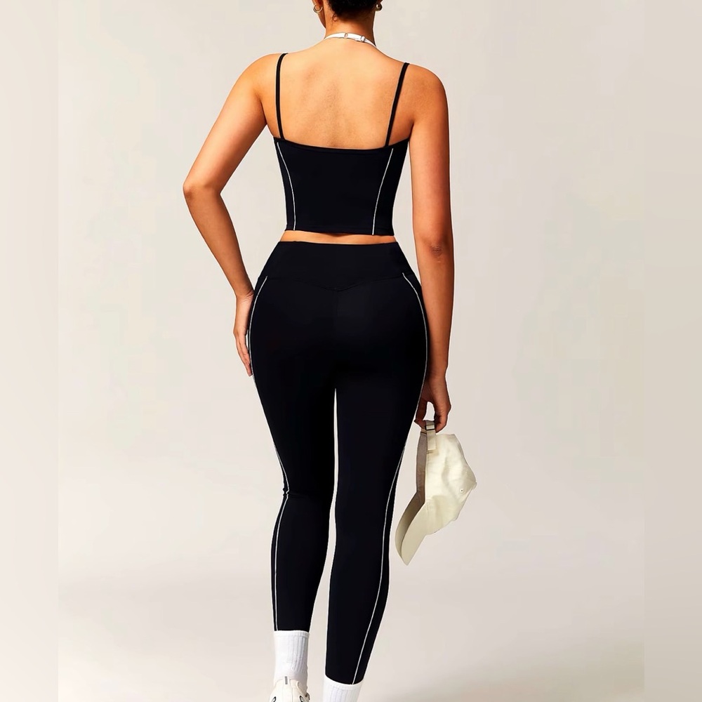 MOVING SALE!! $13!!Colorblock Tracksuit Set - Picture 2 of 4